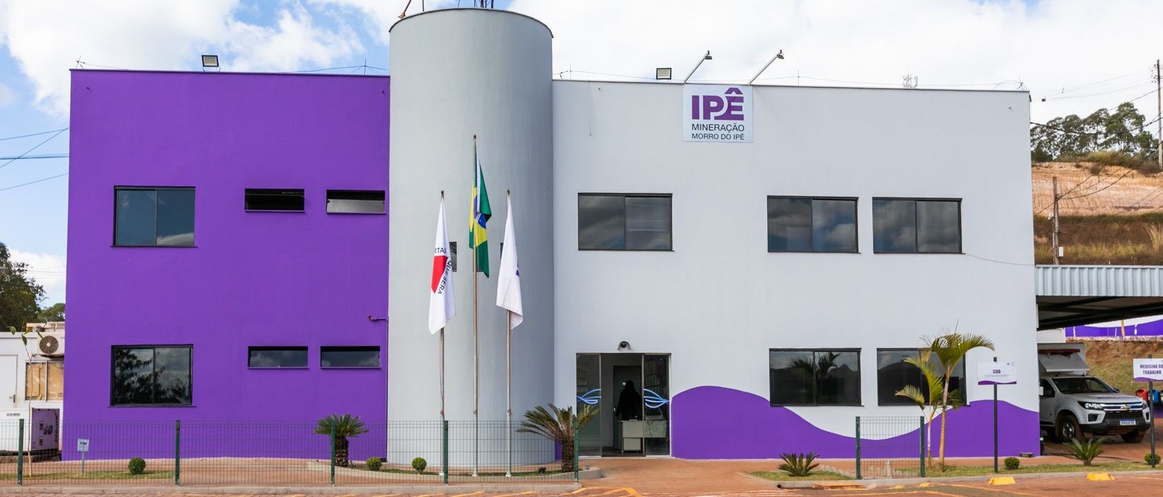 Prédio administrativo da Mina Ipê