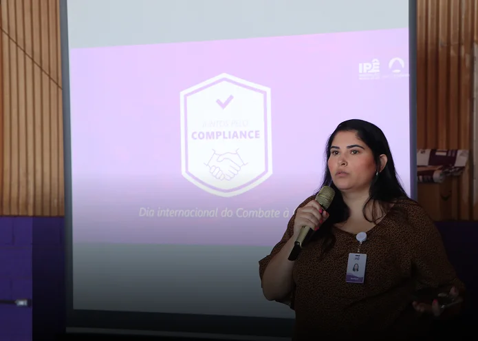 Palestra sobre o Dia Internacional do Combate à Corrupção